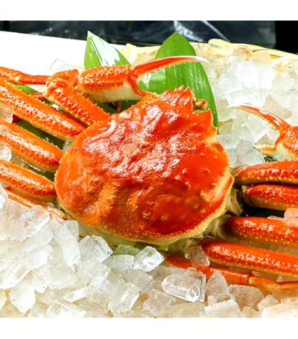 Amazon.co.jp: タラバ蟹 姿 1杯 700g 約2～3人前 厳選 カニ 北海道産